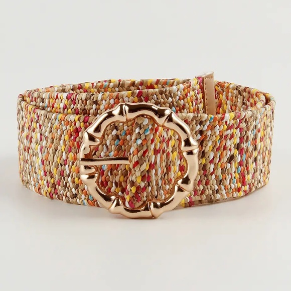 Multi-colored stretch Belt - Picture 2 of 4